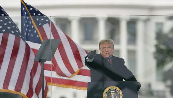 El discurso de Trump en los últimos días de su presidencia fue un mensaje marcado por la ira, que alentó a los que lo interpretaron como una llamada a la insurrección.  (Foto: AP Foto/Evan Vucci)