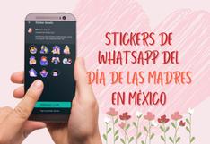 20 stickers gratis por el Día de las Madres en México para compartir por WhatsApp