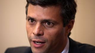 Leopoldo López propone referendo en Venezuela sobre "abandono del cargo" de Maduro