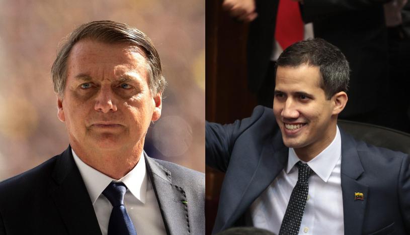 Brasil emitió una declaración en la que reconoce a Juan Guaidó como presidente legítimo de Venezuela. (Foto: Composición / EFE)