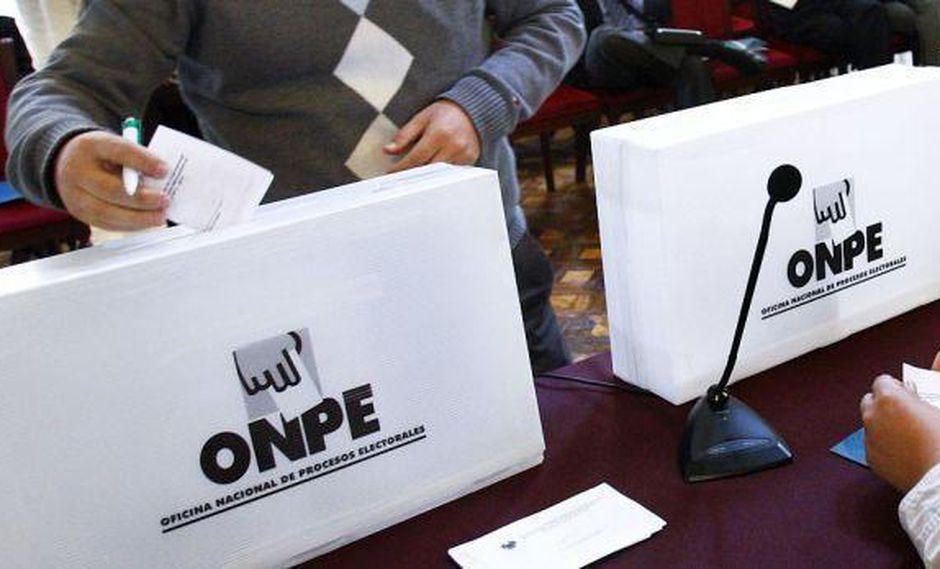 La ONPE apoyará en los cuatro procesos electorales internos de partidos políticos este domingo 3 de noviembre. (Foto: GEC)