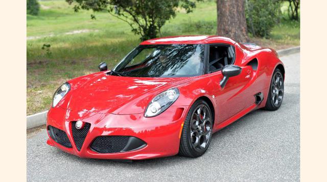 Alfa Romeo 4C, Valor: EE.UU. $ 53.900,  Rendimiento: 8.5 km / l (Foto: Forbes)