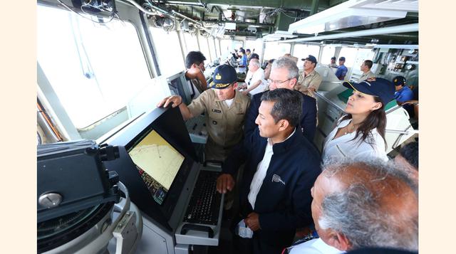 En la demostración de su capacidad operativa, se anotó que el buque BAP Tacna tendrá como tarea principal desarrollar acciones de logística, pero podrá apoyar en situaciones de emergencia.
