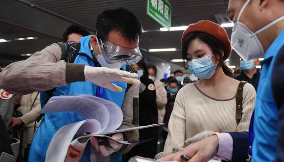 A su llegada a China todos serán sometidos a una prueba de diagnóstico y se comprobará que no tengan fiebre. Además, deberán permanecer aislados durante 14 días. (Foto: Xinhua)