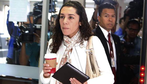 Rocio Calderón, amiga de Nadine Heredia, negó haber lavado dinero para la campaña del 2011 de Ollanta Humala. (Foto: GEC)