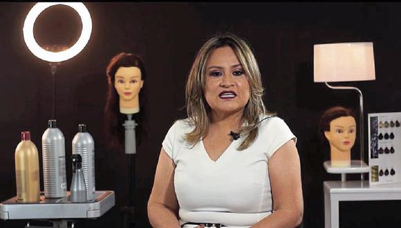 Rebeca Antezana, presidenta de la Asociación Peruana de Empresarios de la Belleza (APEB)  DIFUSIÓN