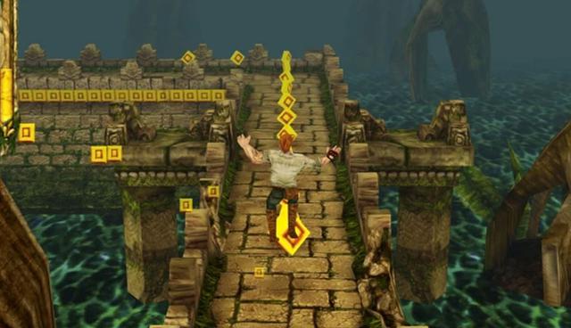 FOTO 2 | Temple Run. Temple Run ha pasado 30 semanas como la aplicación gratuita número 1. (Foto: iTunes)