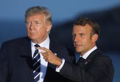 Macron y Trump amplían hasta final de año la decisión sobre la tasa digital