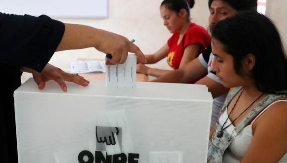 Diez distritos eligieron alcaldes y regidores en elecciones municipales complementarias. Foto: ONPE