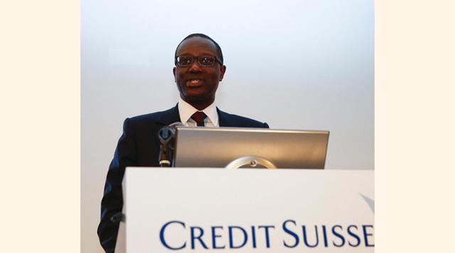 Tidjane Thiam, de Credit Suisse. Salario en el 2015: US$ 21.1 millones.