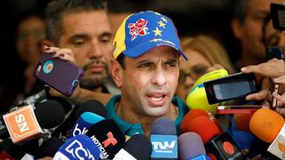 Henrique Capriles anuncia retiro de coalición opositora venezolana