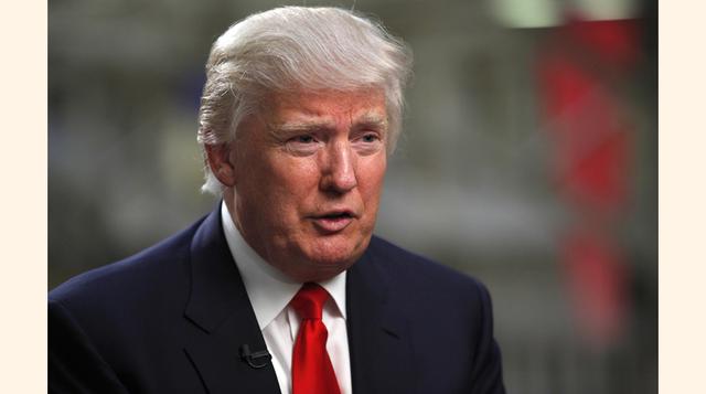 Donald Trump (US$ 3,900 millones): Trump dice que la suerte viene de trabajar muy duro. (Foto: Bloomberg)