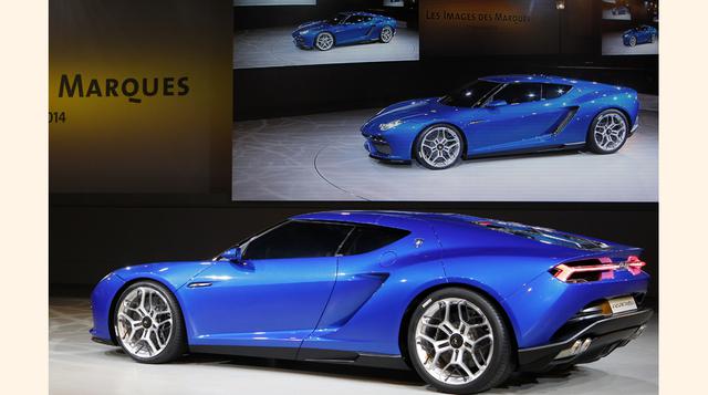 Asterión de Lamborghini es un concepto eléctrico híbrido plug-in de nuevo. Ejecutivos elogian su enfoque en la eficiencia y el rendimiento.  (Foto: Getty)