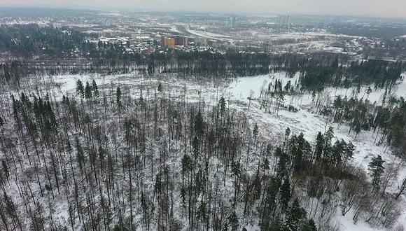 Bosque de Moscú. (Foto: Difusión)