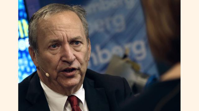 Larry Summers. El economista de EE.UU. fue el Secretario del Tesoro de ese país de 1999 a 2001 y asesor de Obama hasta el 2011. (Foto: Bloomberg)