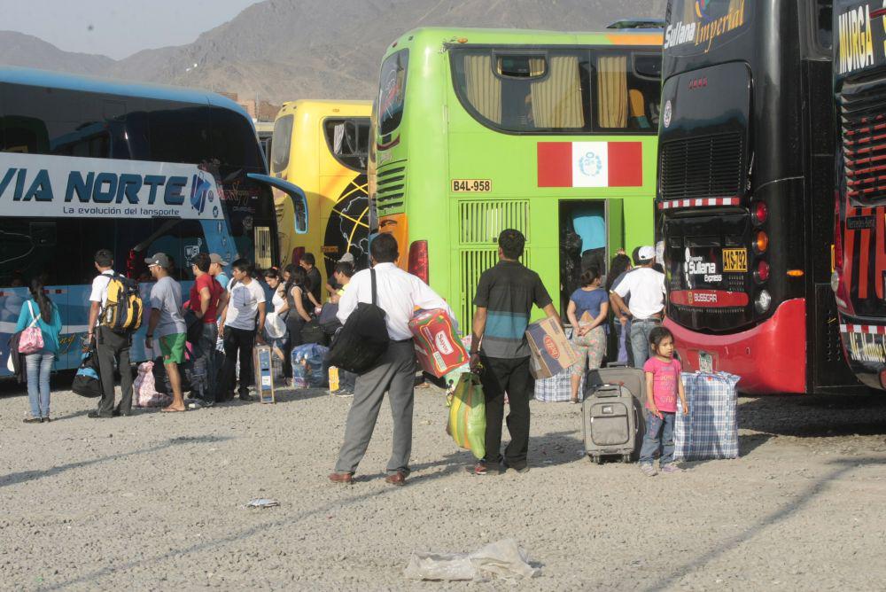 transporte interprovincial. (Foto:USI)