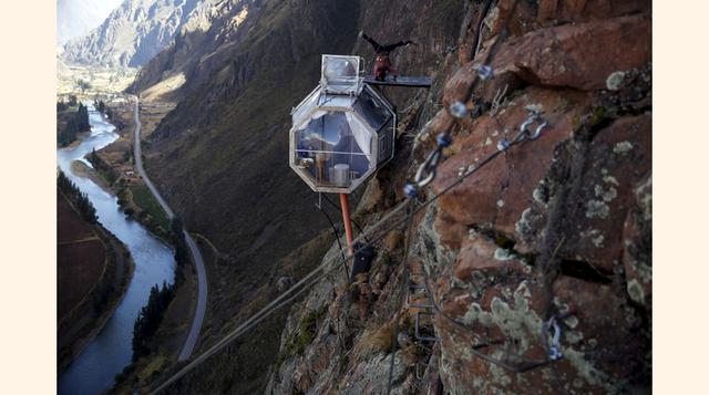 Cada módulo tiene un baño privado, dividido del resto del módulo con la ayuda de una pared aislante del ruido. Dentro del baño hay un inodoro o baño seco y un lavamanos. (Foto: Reuters)