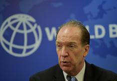 Jefe de Banco Mundial dice que no dimitirá tras ser acusado de escéptico del cambio climático