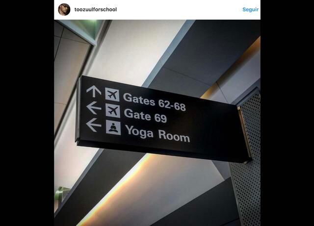 FOTO 9 | Yoga y meditación en San Francisco. En San Francisco el bienestar de los pasajeros es una prioridad y prueba de ello son los servicios que este aeródromo ofrecen de forma regular. La sala de reflexión de Berman, ajena a ruidos y elementos tecnológicos, permite huir del estrés, realizar meditación silenciosa y recuperar el equilibrio. Asimismo, las instalaciones cuentan también con dos salas de yoga, accesibles de forma gratuita las 24 horas del día.