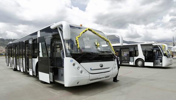 La inversión para los nuevos buses ascendió a S/ 2.18 millones, según Corpac. (Foto: Difusión)