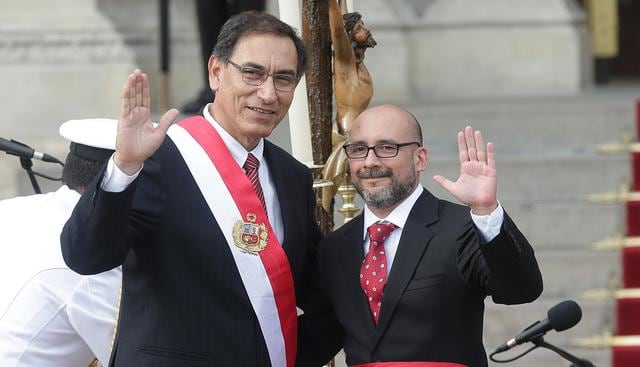 Christian Sánchez, ministro de Trabajo. Renunció el 8 de diciembre de 2018 por discrepancias con Vizcarra por la reforma laboral que busca impulsar el Gobierno, sobre todo en temas relacionados a competitividad. (Foto: GEC)