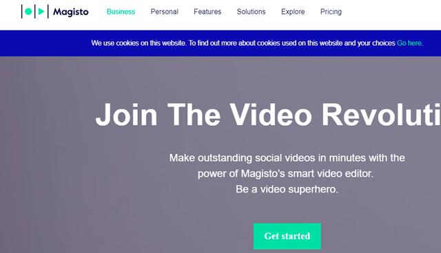 FOTO 7 | 7. Magisto
Después de las fotos, el contenido en video es el activo más importante en Instagram. Aquí reside el valor de Magisto, una plataforma de edición que usa Inteligencia Artificial para crear videos personales y de negocios. Le das a Magisto tu contenido y te regresa un video increíble. Es muy fácil de usar y ofrece videos muy bonitos y de gran calidad.