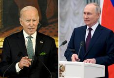 Biden dice que Putin cometió crímenes de guerra y que los cargos están “justificados”