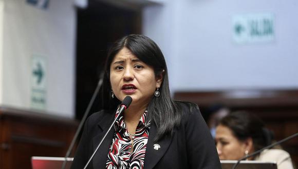 Nieves Limachi, de Cambio Democrático - Juntos por el Perú, deberá pagar una penalidad de más de S/ 47,000. (Foto: Congreso)