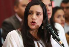 Verónika Mendoza: "El pueblo peruano no permitirá que Alan García rehuya la justicia"