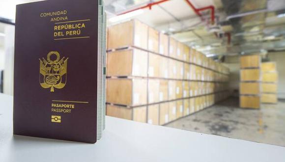 El Perú también seguirá recibiendo más lotes de libretas para pasaporte electrónico de junio a setiembre de este año. (Foto: Migraciones)