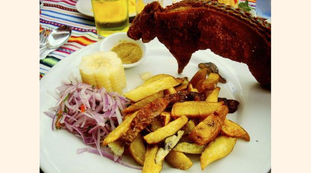 El cuy, conocido como conejillo de Indias, frito es una delicatessen en el Perú. Suele comerse frito acompañado con papa. (Foto: Getty)