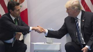 Trump y Peña Nieto no hablaron del muro en reunión del G20