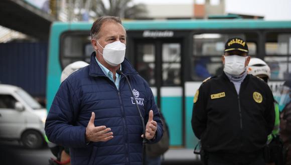 Alcalde de Lima, Jorge Muñoz, indicó que desde hace años se está buscando restructurar el sistema de transporte. (Foto: GEC)