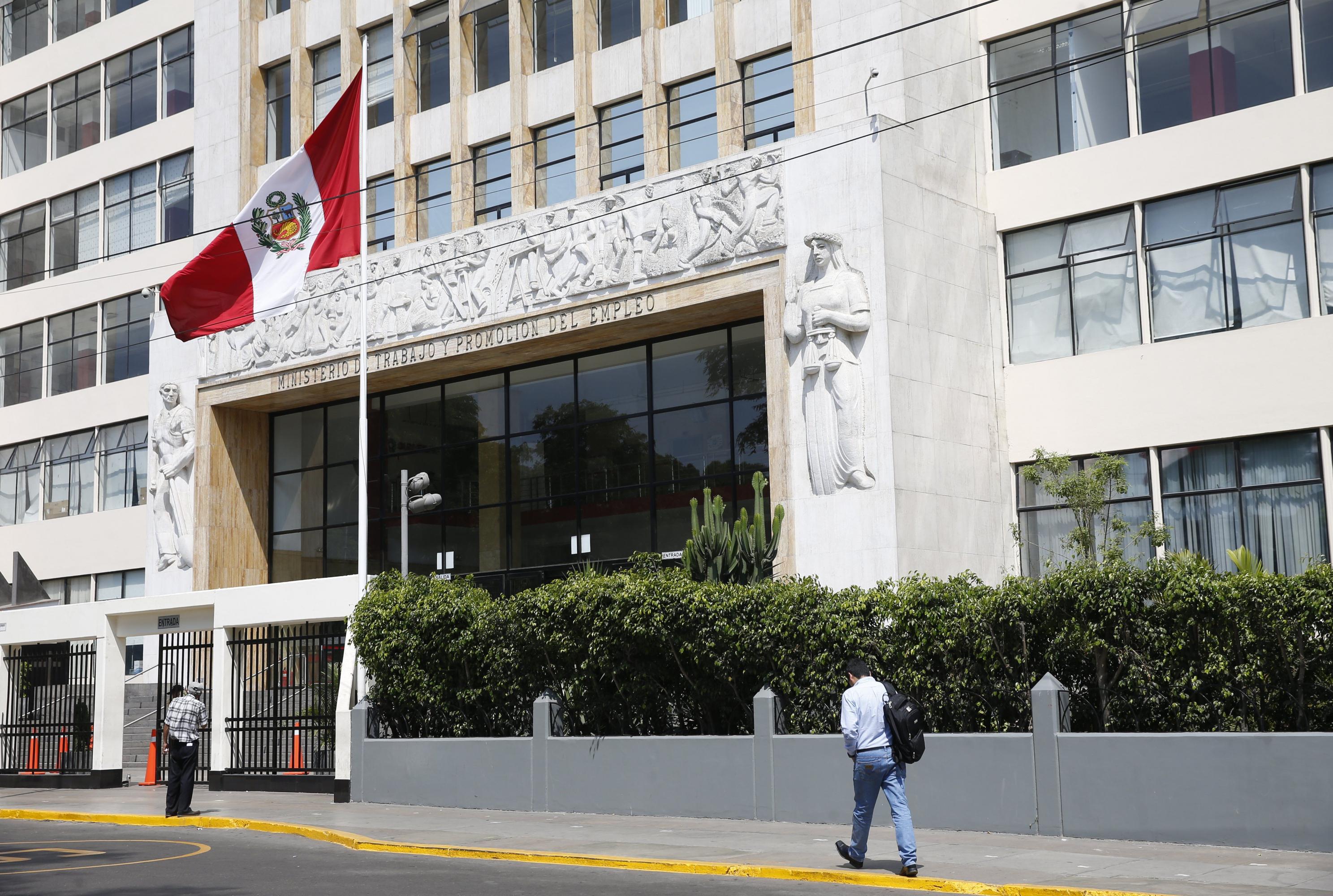 Ministerio de Trabajo y Promoción del Empleo (Foto: USI)