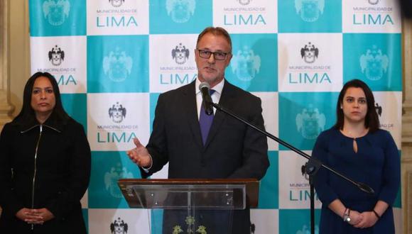 El alcalde de Lima dijo que no se puede dar marcha atrás en el desarrollo de medidas que solucionen la transitabilidad en la ciudad de Lima. (Foto: GEC)