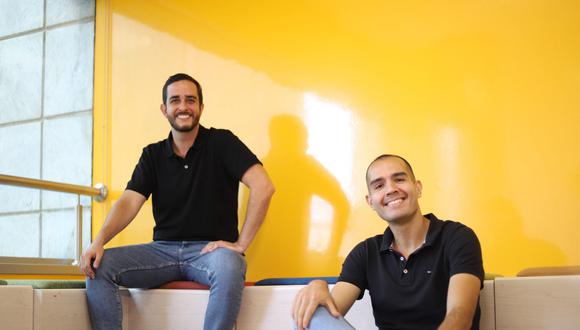De izquierda a derecha,Mark Talbot, Gerente de Banca Empresa Multinacional & BCP Xplore  y Alvaro Palma, Relationship Manager de BCP Xplore. Foto: BCP.