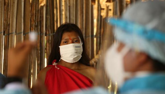 El Minsa informó que la región de San Martín lidera el ranking de vacunación en las comunidades nativas amazónicas. (Foto: Minsa)