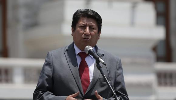 Waldemar Cerrón es el saliente vocero de Perú Libre en el Congreso.  (Foto: archivo GEC)