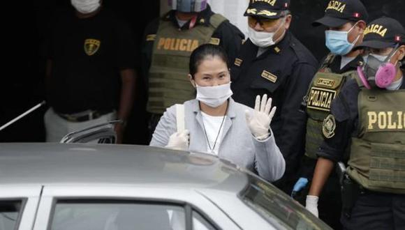 Keiko Fujimori es investigada por ser la presunta cabecilla de una organización criminal al interior de Fuerza Popular dedicada al lavado de activos. (Foto: GEC)