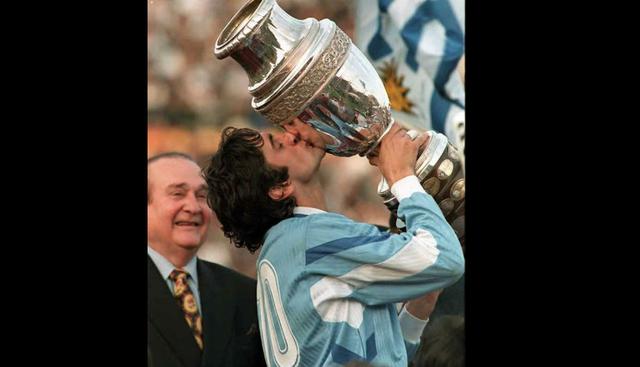Uruguay 1995: Uruguay| Uruguay tenía en 1995 a un experimentado Enzo Francescoli que los ayudó a conquistar una vez más la gloria. Los uruguayos sumaron su Copa América número 14 en su historia.  (AFP)