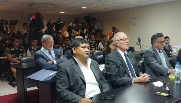 El ex presidente PPK estuvo presente en la audiencia para sustentar su apelación a la detención preliminar que se dictó en su contra. (Foto: Difusión)