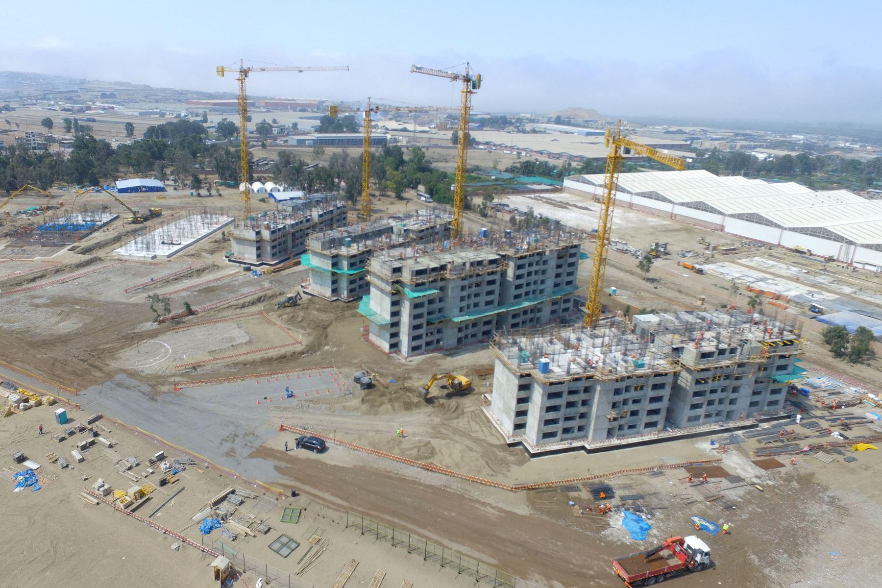 El Proyecto Especial para los XVIII Juegos Panamericanos 2019 (PEJP) aprobó la modificación del cronograma de ejecución de proyectos en el Plan Maestro de Infraestructura (Foto: Andina).