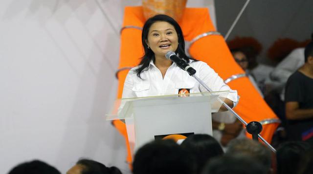 “He trabajado para construir un partido grande que perdure en el tiempo y que vaya más allá del apellido. En el 2021 no habrá ningún candidato que se apellide Fujimori”.