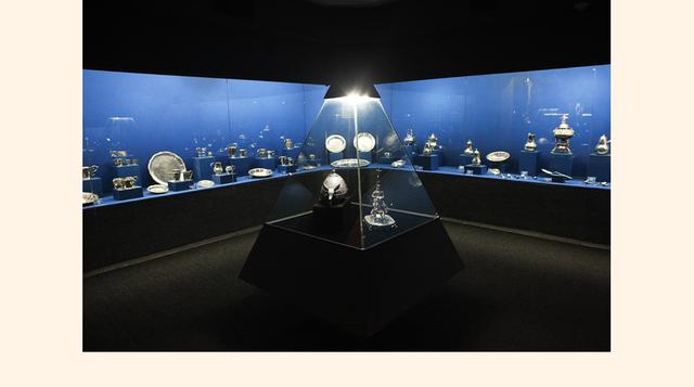 La Sala de Platería es uno de los atractivos del museo, compuesta por reliquias, instrumentos religiosos, utensilios, joyería y armas de plata. (Foto: Lucero Del Castillo)