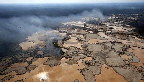 La minería ilegal es uno de los mayores agentes contaminantes en la región de Madre de Dios. (Foto: USI)