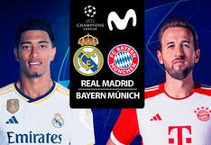 Movistar Plus televisó el partido Real Madrid 2-1 Bayern por clásico europeo (08/05/2024)