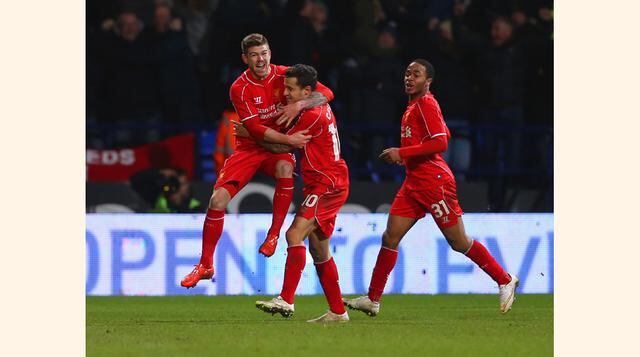 Liverpool. Sus ingresos suman 305.9 millones. La taquilla le genera 61 millones; los derechos televisivos, 120.8 millones y el área comercial, 124.1 millones. (Foto: Getty)