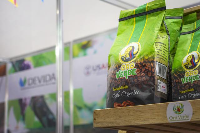 Exhibición de productos alimentarios&nbsp;elaborados en nuestro país.(Foto: Difusión)