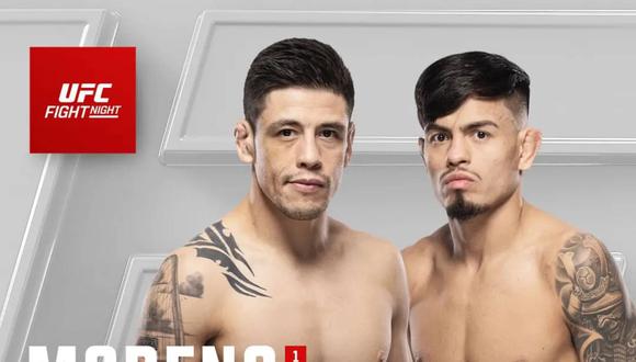 Sigue la pelea entre Brandon Moreno vs. Brandon Royval 2 en vivo y en directo vía FOX Sports 2 y FOX Sports Premium por el combate estelar de la cartelera del UFC México. (Foto: UFC.com)