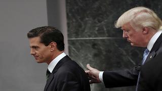 Trump y Peña Nieto acuerdan no hablar en público de muro para aliviar tensión